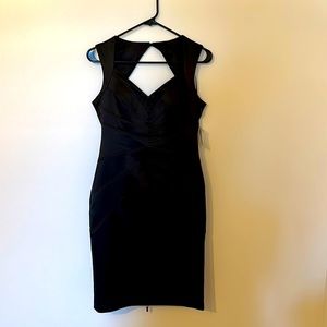 Black midi Jessica Simpson dress